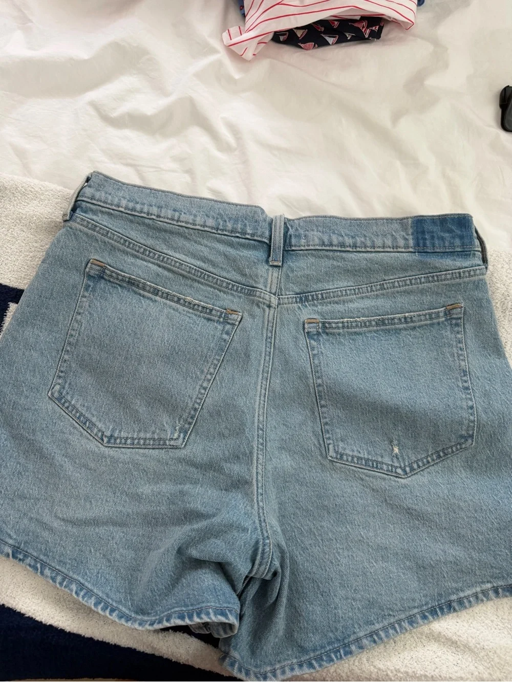 Abercrombie denim jean dad short